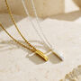 Mini Flow Bar Necklace, thumbnail 1 of 7