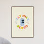 A4 Oat Milk Bimbo Art Print, thumbnail 1 of 2