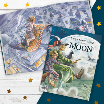 Personalised 'Seven Ways To Catch The Moon' Story Book, 3 of 7