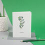 Personalised Herbs And Flowers Greetings Card, thumbnail 9 of 12