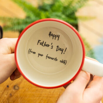 Happy Father's Day From Your Favourite Child Mug, 3 of 3