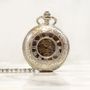 Antique Style Mechanical Personalised Pocket Watch, thumbnail 4 of 7
