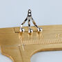 Sterling Silver Asymmetrical Ear Jacket Stud Earrings, thumbnail 5 of 5