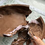 Giant Nutella And Candyfloss Filled Easter Egg Half, thumbnail 3 of 4