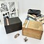 Personalised Wooden Cufflink Trinket Box, thumbnail 10 of 12