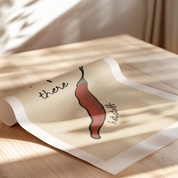 Hot Stuff Chili Pepper Print, 7 of 10