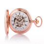 Rose Gold Plated Pocket Watch, thumbnail 3 of 4