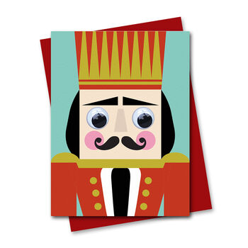 Wobbly Eyed Christmas Greetings Cards, 4 of 4