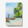 A5 Hardback Notebook Featuring Thai Longtail Boats, thumbnail 1 of 4