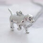 Personalised Sterling Silver Labrador Necklace, thumbnail 1 of 9