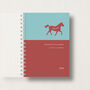 Personalised 2022 Diary For Horse Lovers, thumbnail 10 of 10