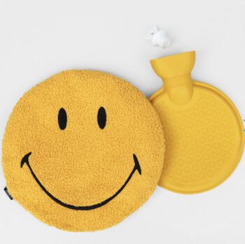 Smiley Hot Water Bottle, 3 of 5