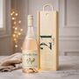 Personalised 21st Birthday Rosé Wine Gift Set, thumbnail 3 of 8