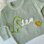 Personalised Name Knitted Cotton Jumper – Gift For Little Ones, thumbnail 7 of 12