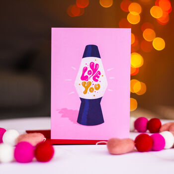 Lava Lamp Valentine's Card, 4 of 4