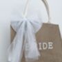 Bride Pearl Tote Bag, thumbnail 4 of 7