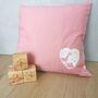 Memory Keepsake Gift, Cushion Made From Baby Clothes, thumbnail 7 of 10