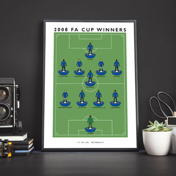 Portsmouth 2008 Fa Cup Poster, 4 of 8