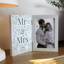 Personalised Wedding Photo Frame For Couple, thumbnail 5 of 5