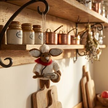 Handamde Felt Penny The Patisserie Chef, 3 of 6