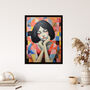 Penny For Your Thoughts Multicoloured Wall Art Print, thumbnail 4 of 6