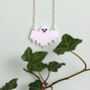 Ghost Charm Necklace, thumbnail 1 of 4