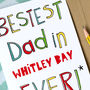 Personalised Best Dad Father's Day/Birthday Card, thumbnail 2 of 4