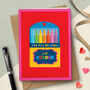 Colourful Love And Friendship Card, thumbnail 1 of 4