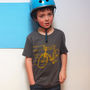 Boys Cycling T Shirt, thumbnail 1 of 7