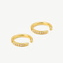 Ear Cuffs With Cubic Zirconia Stones, thumbnail 1 of 4