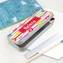 Personalised Girl's Patterned Pencil Case Tin, thumbnail 5 of 10