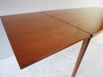 Mid Century Modern Danish Dining Table By Am Mobler, 6 of 9