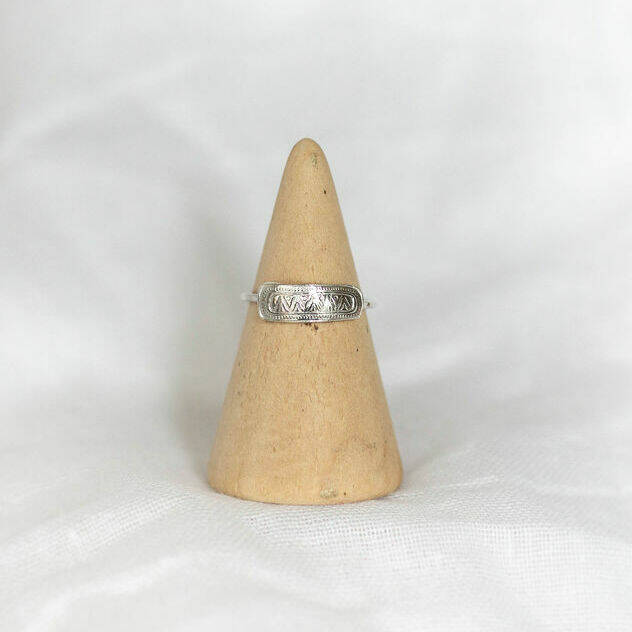 Sterling Silver Cornish Kadon Ring By Lucy Kemp Silver Jewellery ...