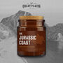 Brown Jar Candle • 'Jurassic Coast” • Scented Candle • Dorset • Coastal • Seaside • Gift For Her • Gift For Him • Gift Box, thumbnail 1 of 2