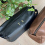 Personalised Faux Leather Washbag For Men, thumbnail 1 of 7