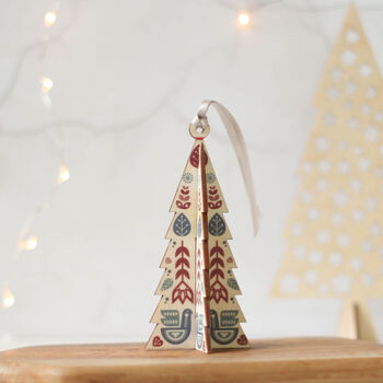 Christmas Tree Decoration, Folk Tree, 6 of 6