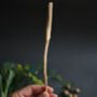 Sustainable Wooden Long Tea Scoop | No. 106, thumbnail 6 of 8