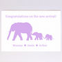 Personalised New Baby Boy Or New Baby Girl Card, thumbnail 4 of 7
