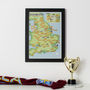 Personalised Scratch Off 92 Football Grounds Print, thumbnail 2 of 9