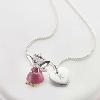 Personalised Sterling Fairy Necklace | Two Colours, 8 of 12