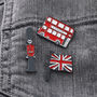 Set Of Three London Bus, Queen's Guard, Union Jack, thumbnail 2 of 7