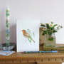 Robin And Snowdrops Christmas Card, thumbnail 3 of 6