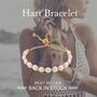 Hart Bracelet 18k Gold Plated Titanium, Tarnish Free, Hypoallergenic + Waterproof, thumbnail 2 of 11