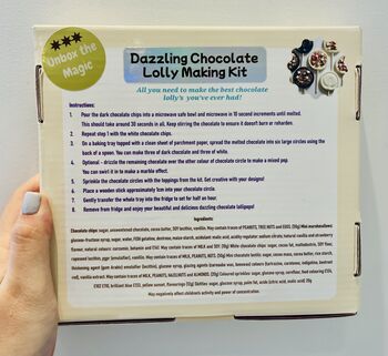 Dazzling Chocolate Lolly Making Kit, 6 of 9