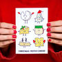 Funny Cheese Christmas Card, thumbnail 1 of 3