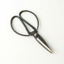 Traditional Black Iron Scissors, thumbnail 4 of 4