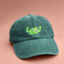 Embroidered Froggy Cap, thumbnail 1 of 3