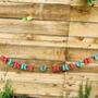 Personalised Garland Nordic Xmas Wooden Letter Bunting, thumbnail 4 of 4