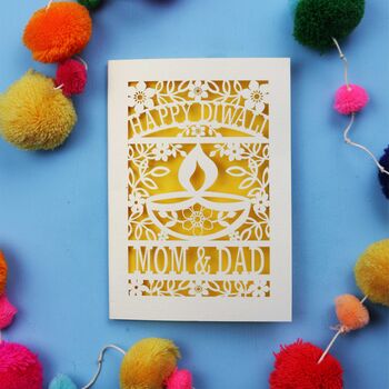 Personalised Diwali Card, 5 of 8