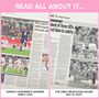West Ham Personalised Football Telegraph Book, thumbnail 12 of 12